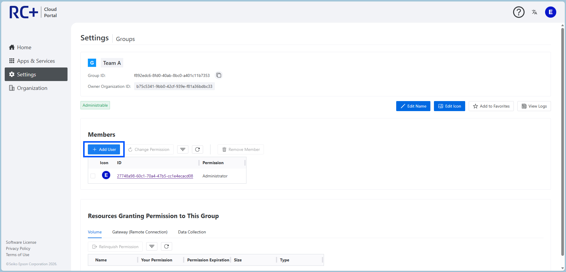 Adding users